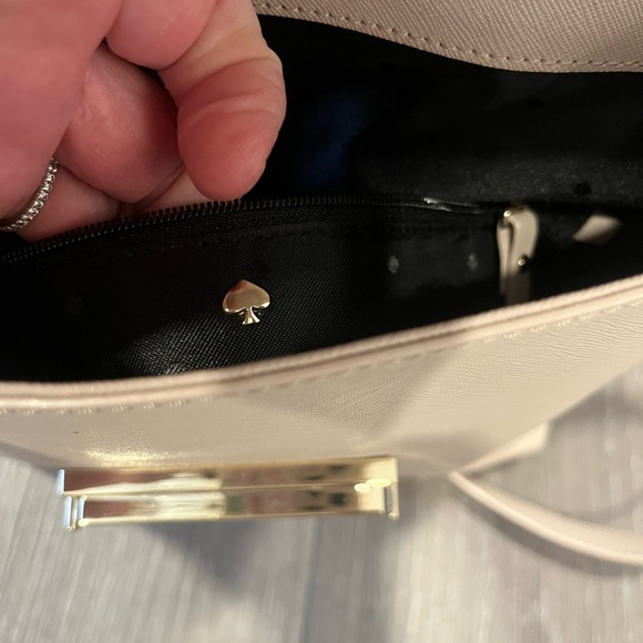 NWT- Kate Spade Make it Mine Maddie Backpack bag tote w/ extra flap beige pink - Picture 12 of 15